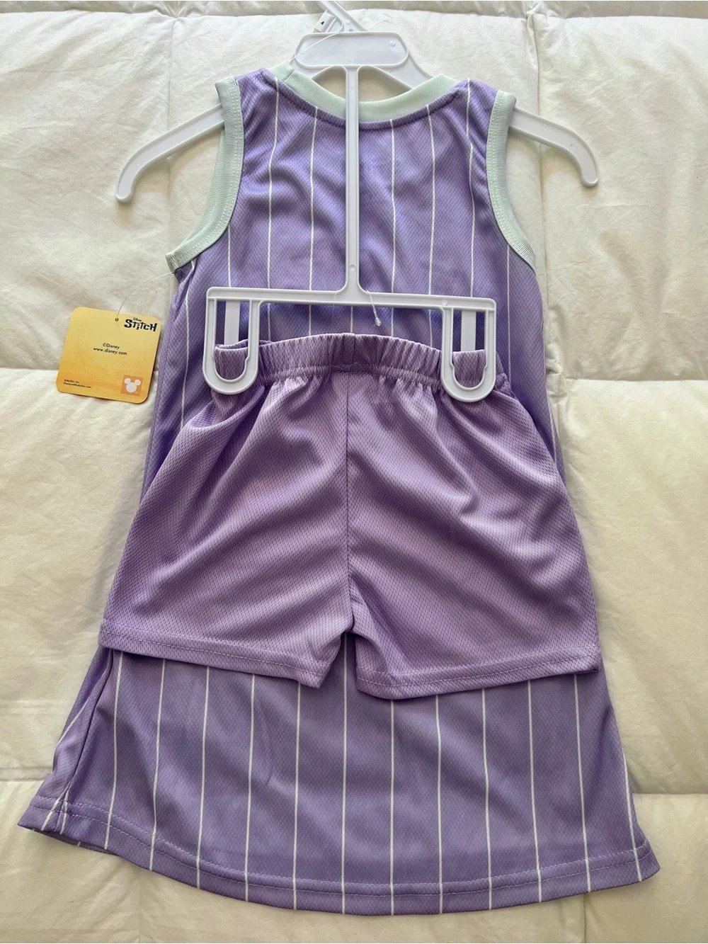 Disney Stitch Lavender Kids 2 Piece Set